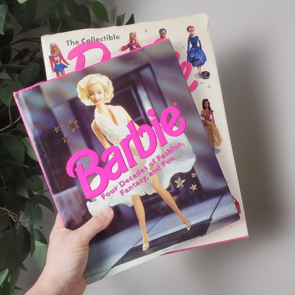 Barbie Four Decades of Fashion Fantasy and Fun Hardcover Book Vintage